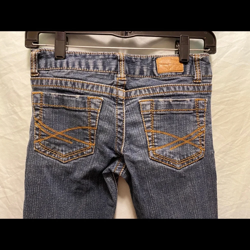 Aeropostale jeans size 00 bayla skinny short/court
